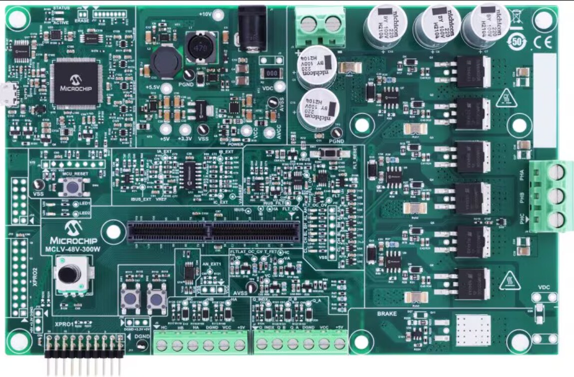 Microchip Technology EV18H47A MCS MCLV-48V-300W Development Board